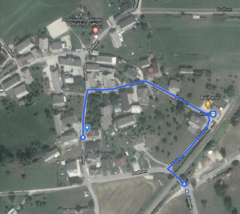 Apartma Ela Zgornje Gorje Exteriör bild