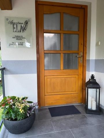 Apartma Ela Zgornje Gorje Exteriör bild
